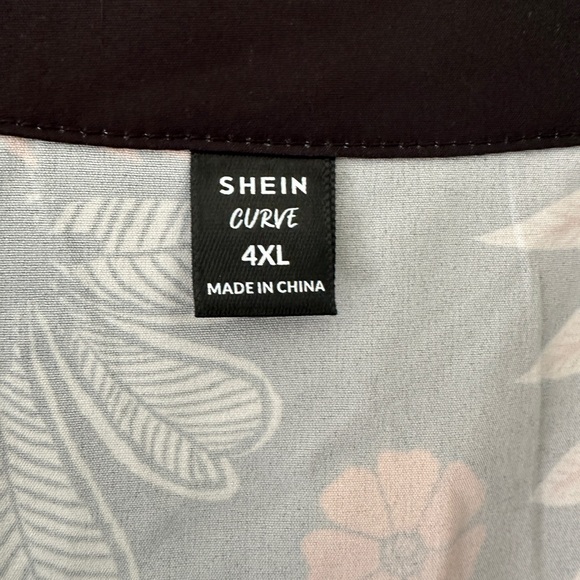 Multicolor Floral Long Sleeve Wrap Dress - Picture 5 of 8